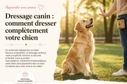 Guide sur le dressage canin en 7 étapes faciles