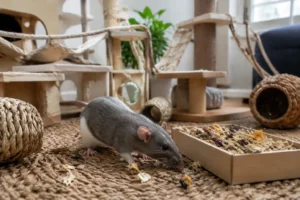 Enrichissement sécurisé pour un petit animal de compagnie
