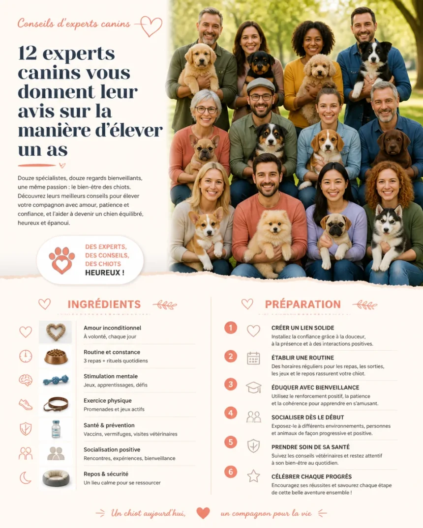 Guide pour un chiot sain et heureux avec conseils d'experts canins