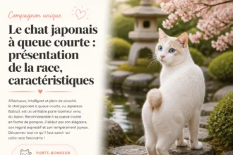 Chat japonais à queue courte, race unique et ses caractéristiques