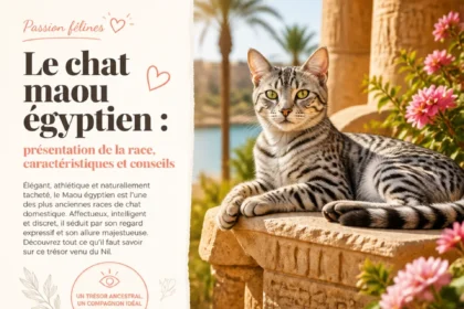 Chat maou égyptien : caractéristiques et conseils d'entretien de cette race unique