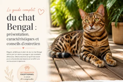 Guide complet sur le chat Bengal incluant ses caractéristiques et conseils d'entretien