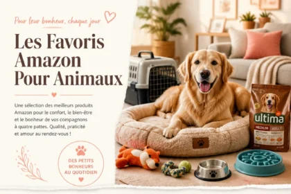 Produits pour animaux préférés sur Amazon pour le bien-être de vos compagnons.