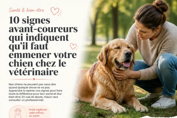 Infographie des signes avant-coureurs Ultimate Smart pour vétérinaires.