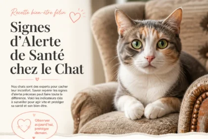 Aperçu des signes de santé importants pour les chats et conseils utiles.