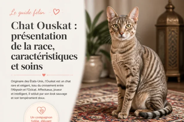 Chat Ouskat : caractéristiques et soins pour cette race fascinante