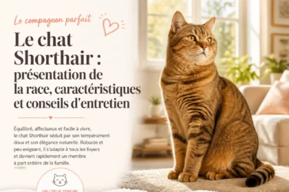 Chat Shorthair aux pelage court, présentation et entretien du chat