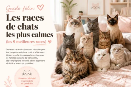Les races de chats les plus calmes pour un compagnon tranquille à la maison