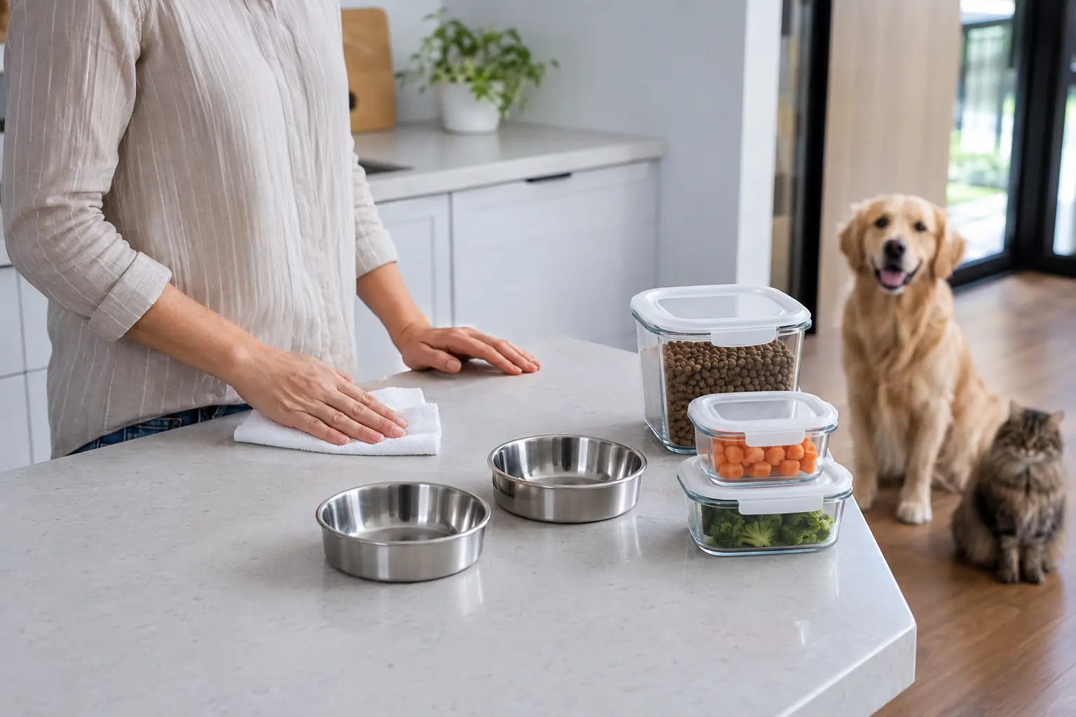 Différentes options d’alimentation pour chien et chat