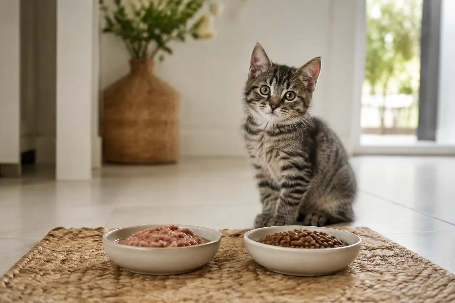 Transition alimentaire progressive pour un chiot