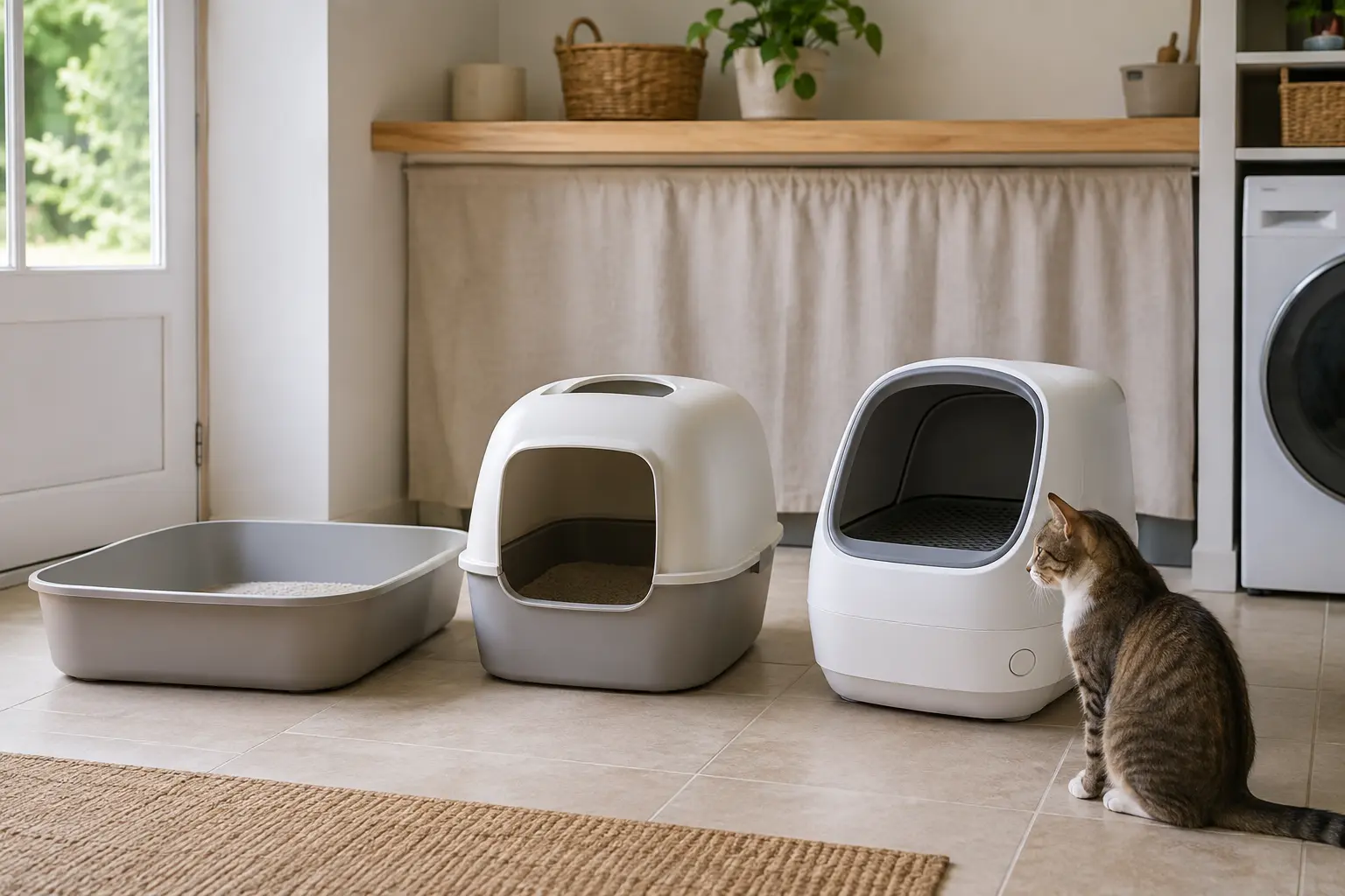 Entretenir régulièrement le bac à litière du chat.